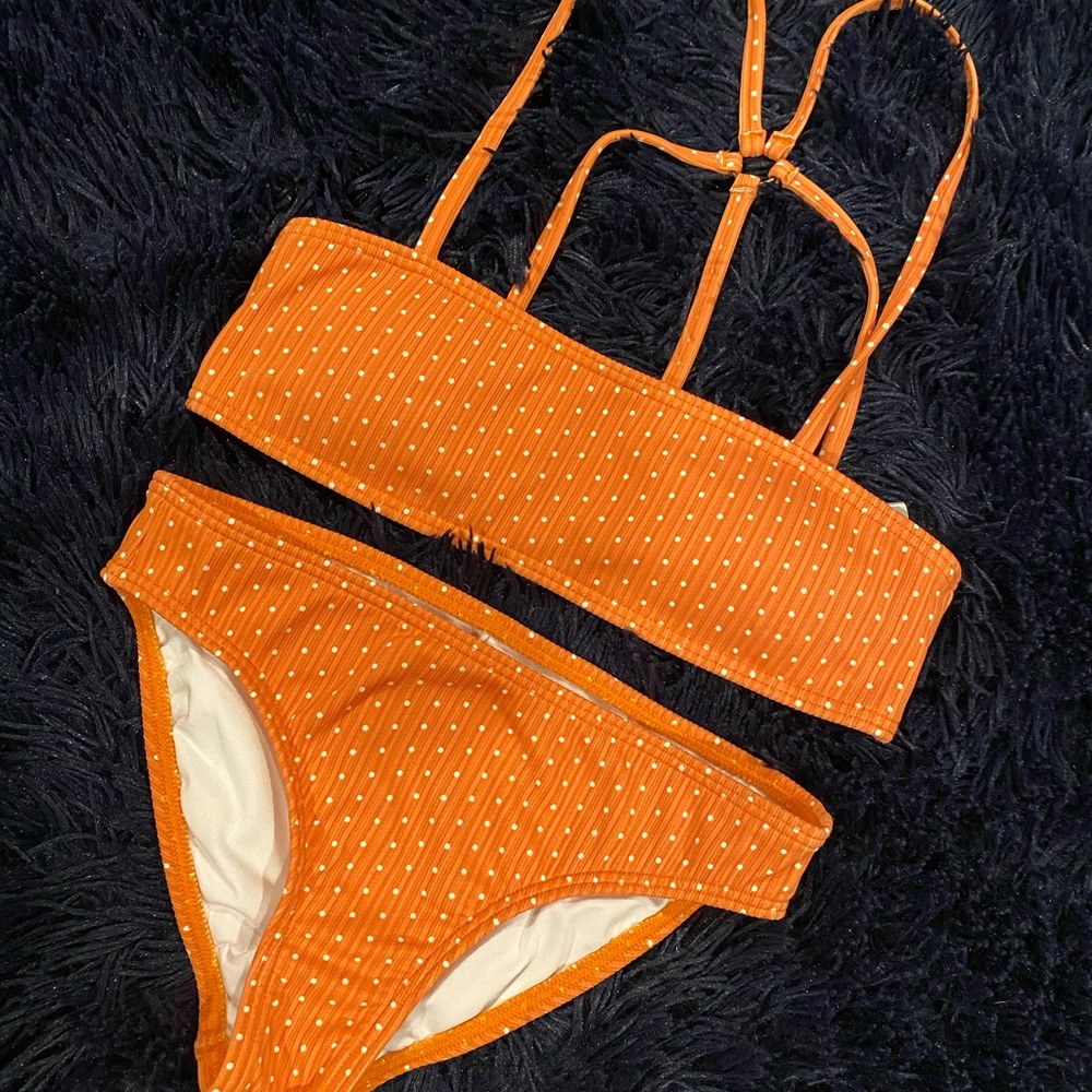 O’Neill Girls 2 Piece Swimsuit Size 10